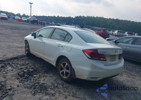 2015 Honda Civic Se из США, поврежденный, VIN 19XFB2F78FE106684